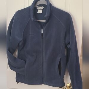 Columbia Womens Navy Fleece Jacket